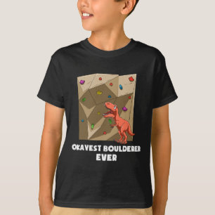 Camiseta O Melhor T Rex de Todos os Tempos - Bouldering e E