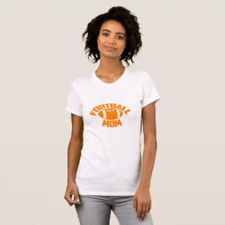 Camiseta O melhor t-shirt da laranja da mamã do futebol