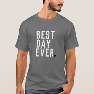 Camiseta O melhor t-shirt do dia nunca -