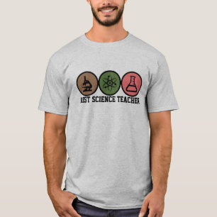 Camiseta O melhor t-shirt do professor de ciências