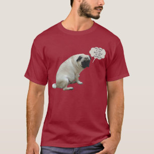 Camiseta O melhor t-shirt do Pug do pai