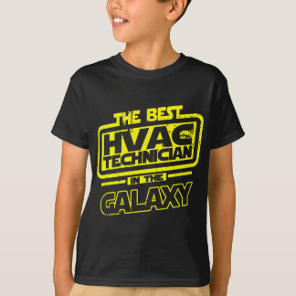Camiseta O Melhor Técnico HVAC Da Galáxia
