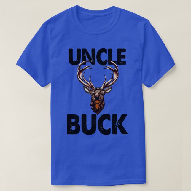 Camiseta O Melhor Tio Buck Já Foi Engraçado Caçando Deer Bu (Frente do Design)