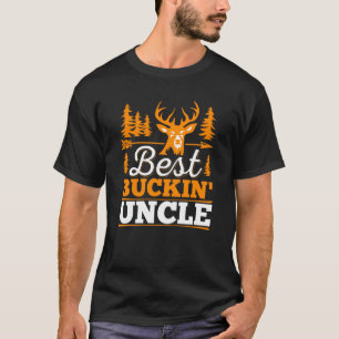 Camiseta O melhor tio de Buckin do País Nunca Veio Caçado