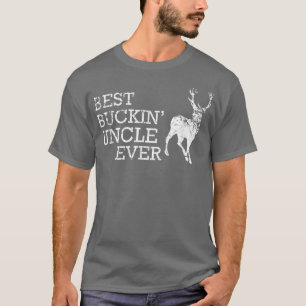 Camiseta O Melhor Tio De Buckin Ever T Engraçado Deer Caçan