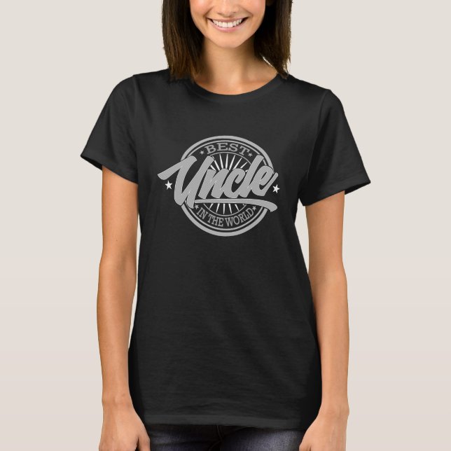 Camiseta O melhor tio do mundo (Frente)