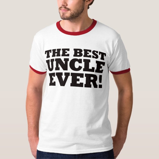 Camiseta O melhor tio Nunca (Frente)