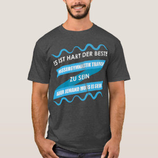 Camiseta O melhor treinador de ginástica hídrica