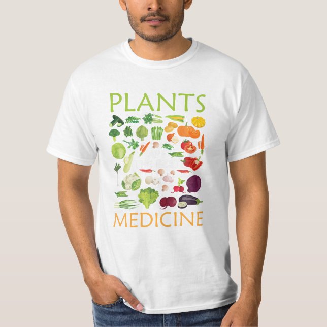 Camiseta O melhor vegan de medicamentos (Frente)