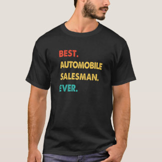 Camiseta O melhor vendedor de automóveis de sempre
