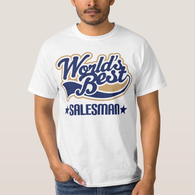 Camiseta O melhor vendedor dos mundos (Frente)