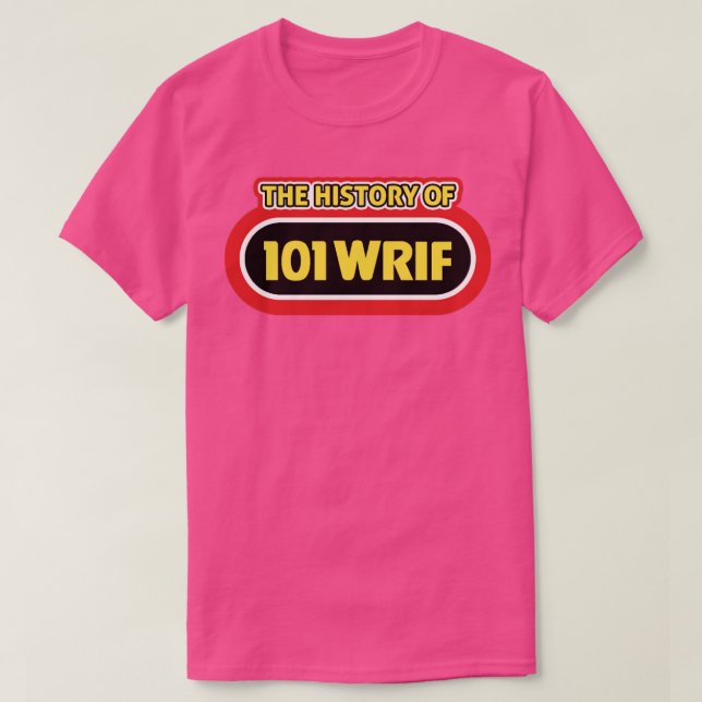 Camiseta O MELHOR VENDEDOR WRIF 101 Radio (Frente do Design)