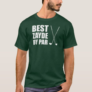 Camiseta O melhor Zayde Golfing judaico do vovô da paridad