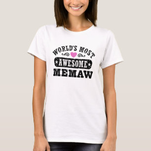 Camiseta O Memaw o mais impressionante do mundo