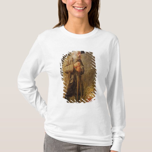Camiseta O mendigo idoso (Frente)