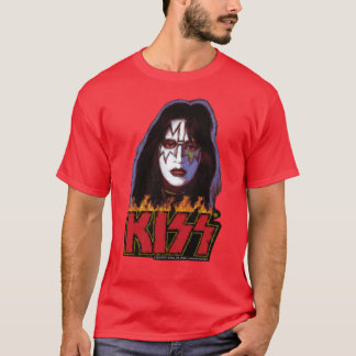 Camiseta O menino estilizado da pintura antiga O Spaceman