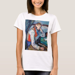 Camiseta O Menino no Colete Vermelho, Cezanne