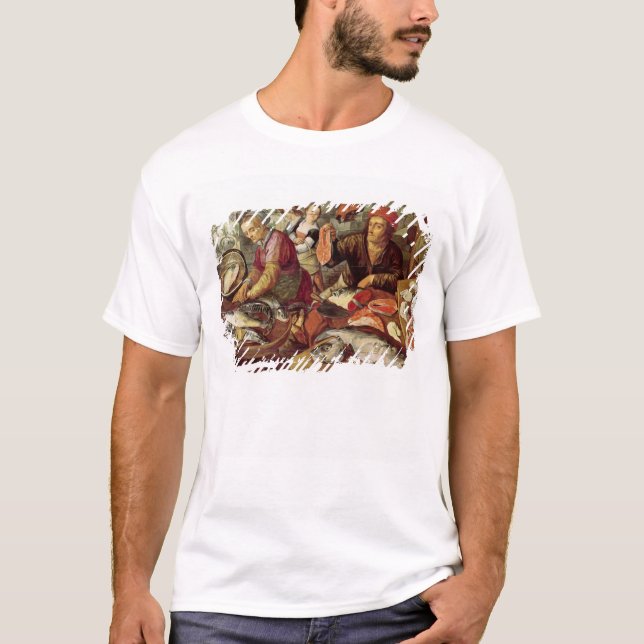 Camiseta O mercado de peixes (Frente)