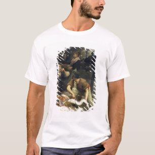Camiseta O mercado de peixes na manhã, 1880