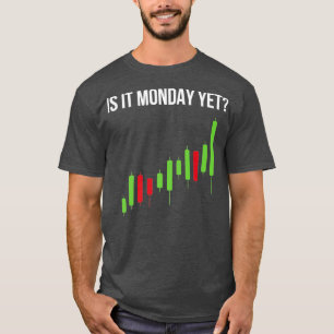 Camiseta O Mercado De Valores É Segunda-Feira Ainda Comerc