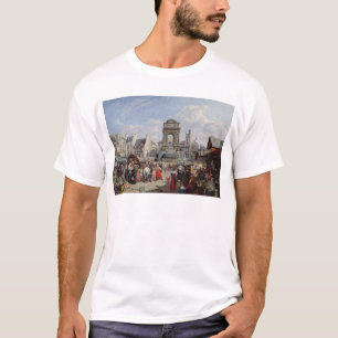 Camiseta O mercado e a fonte dos Innocents