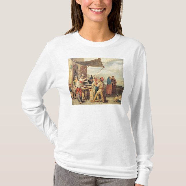 Camiseta O mercado italiano (Frente)
