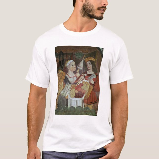 Camiseta O mercado vegetal (Frente)