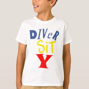 Camiseta O mergulhador senta a camisola da juventude de Y