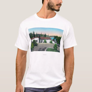 Camiseta O mergulho mineral quente interno, banho