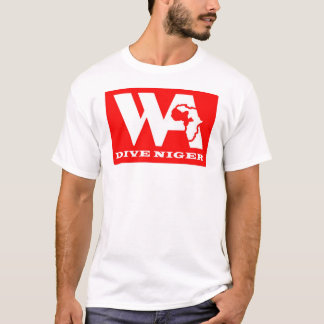 Camiseta O mergulho Niger - parte dianteira do logotipo -