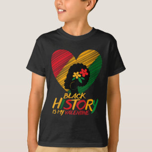 Camiseta O Mês da História Negra É Minha Mulher Namorados