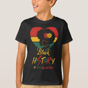 Camiseta O Mês da História Negra É O Meu Namorados, Negra