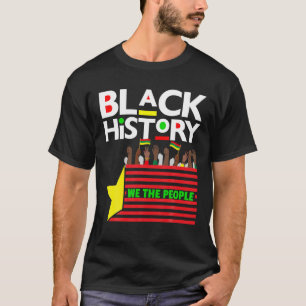 Camiseta O Mês da História Negra Nós, Pessoas, Mulheres Rap