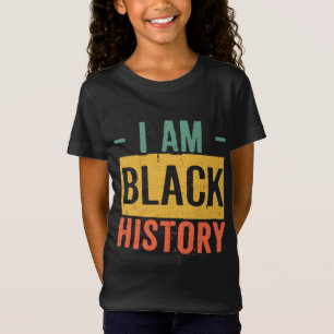 Camiseta O Mês da História Negra Oferece Orgulho Negro Eu S