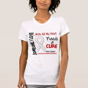 Camiseta O mesotelioma precisa uma cura 3
