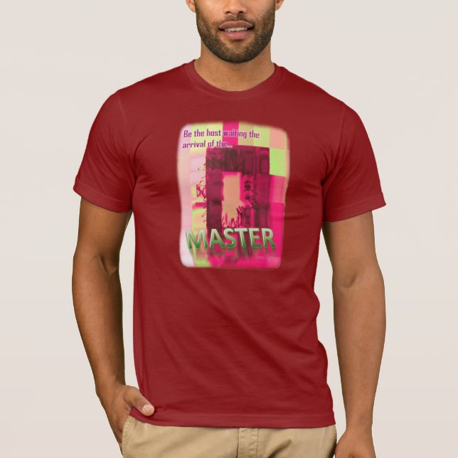 Camiseta O mestre (Frente)