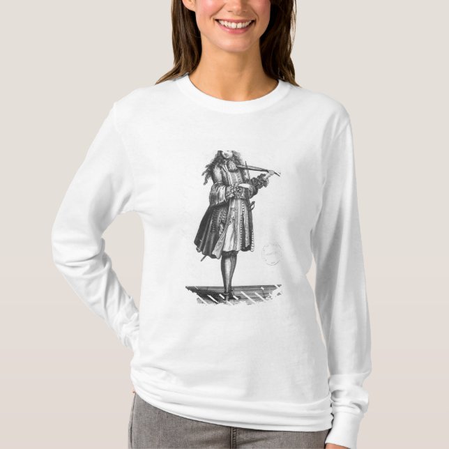 Camiseta O mestre de dança (Frente)
