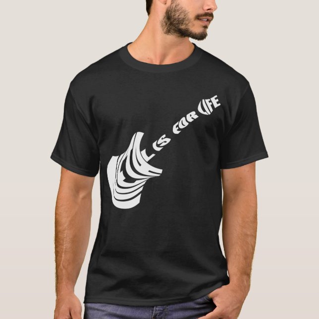 Camiseta O Metal É Para A Vida (Frente)