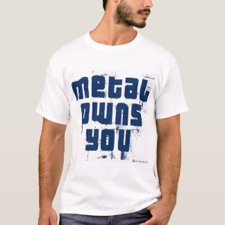 Camiseta O metal possui-o