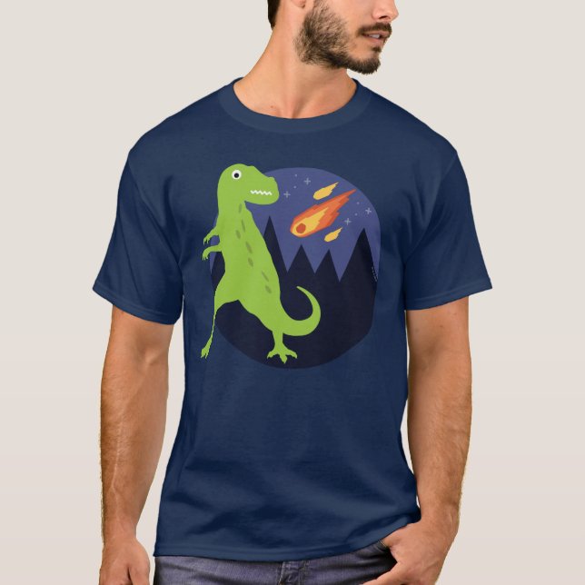 Camiseta O meteorito que colou (Frente)