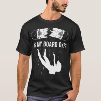 Camiseta O meu Conselho é Ok Pro Skateboard Truds Para Skat