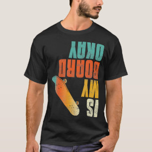 Camiseta O Meu Conselho Está Bem Engraçado, Skateboard Skat