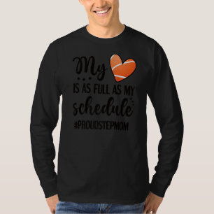 Camiseta O Meu Coração É Cheio De Sorte De Basquete 1