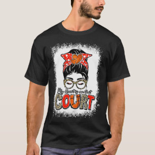 Camiseta O Meu Coração Naquele Dia de as mães Leopard Byske