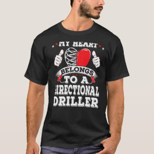 Camiseta O Meu Coração Pertence A Um Ventilador Direcional