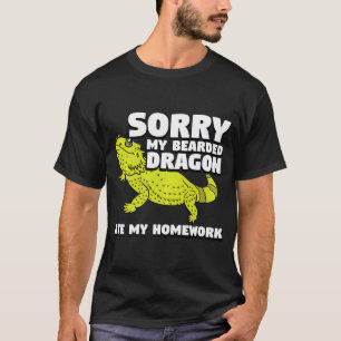 Camiseta O Meu Dragão De Mangueira Comeu O Meu Trabalho De