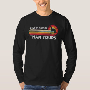 Camiseta O Meu É Maior Do Que O Seu Grande Dane Mastiff Mãe