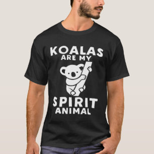 Camiseta O Meu Espírito Animal É Engraçado Koala
