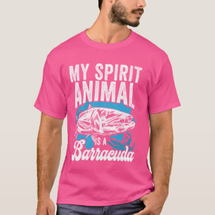 Camiseta O Meu Espírito É Um Barracuda Esportivo.