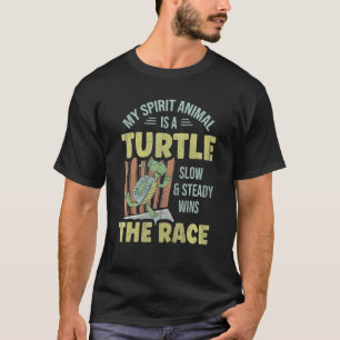 Camiseta O Meu Espírito É Uma Tartaruga Lenta E A Firmeza G